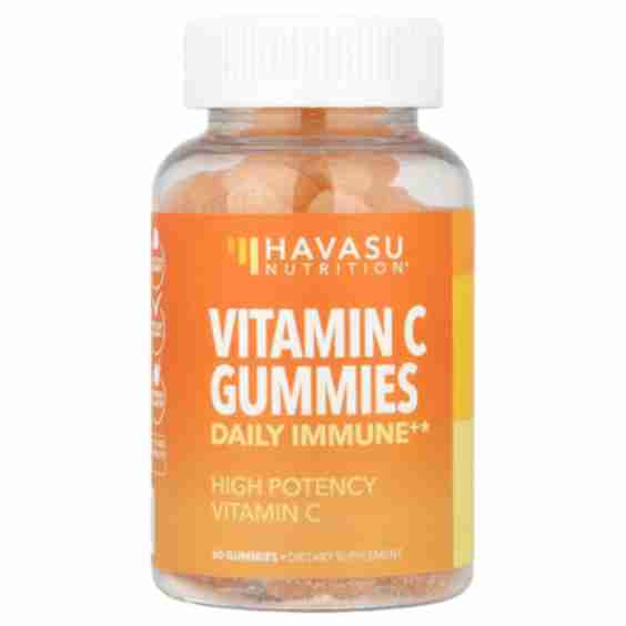 Vitamin C Gummies, Orange Flavor, 60ct Supplement