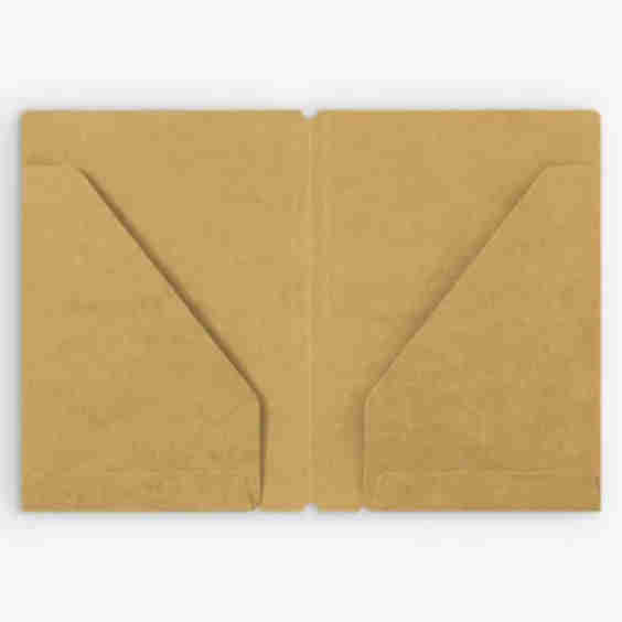010 Kraft Paper Folder (Passport Size)