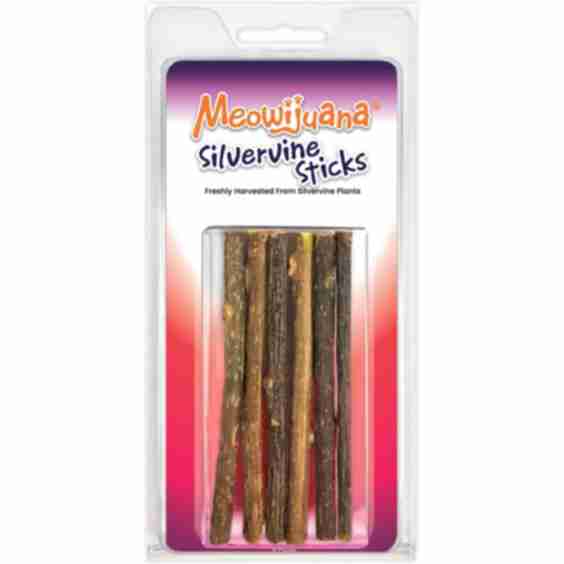 King Sized Silvervine Cat Sticks, 6 Count