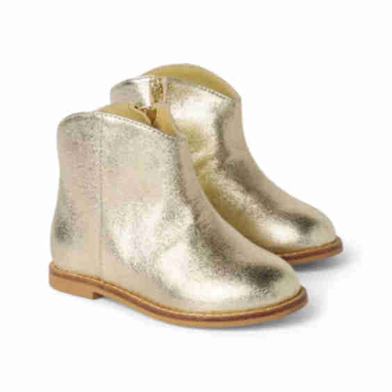 Metallic Booties