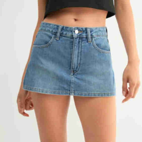 Just USA Denim Skort