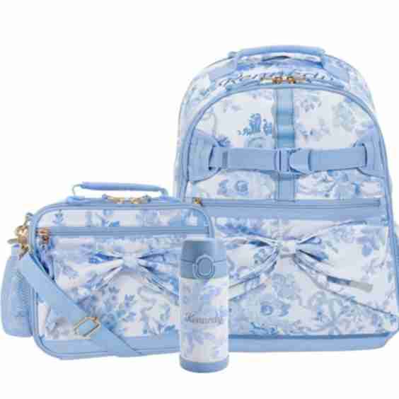 Mackenzie x LoveShackFancy Damask Floral Adaptive Backpack & Lunch Bundle, Set of 3