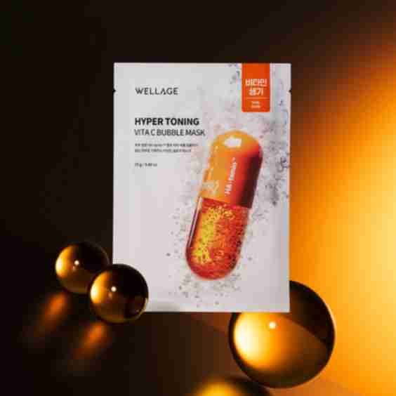 Hyper Toning Vita C Bubble Mask 5 Sheets