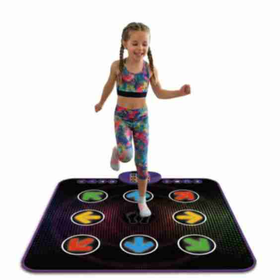 Bluetooth Dance Mat with Light Up Electronic Music Game Pad