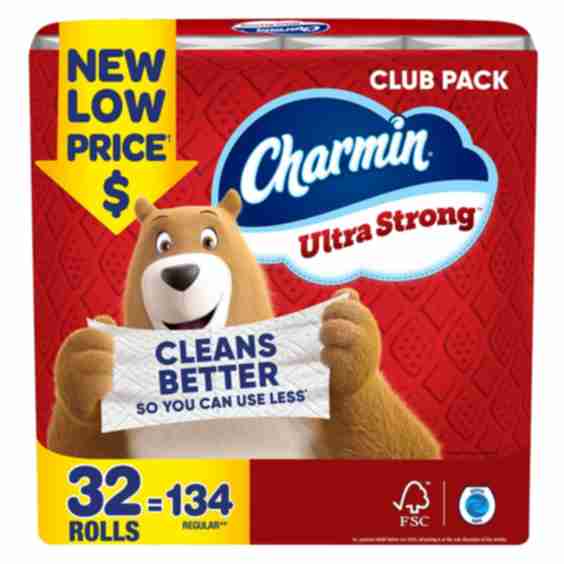 Ultra Strong 2 Ply Toilet Paper 32 rolls