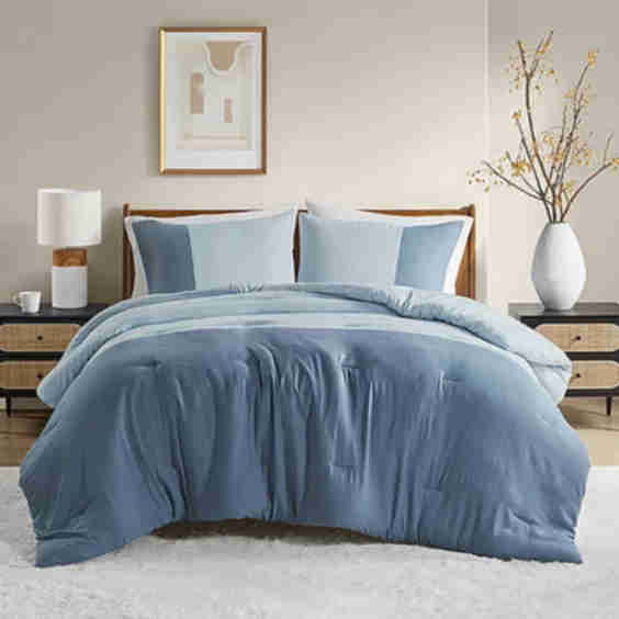 Miro Soft Washed Midweight Comforter Set