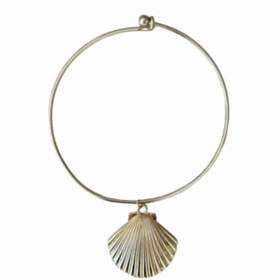 Scallop Collar Necklace