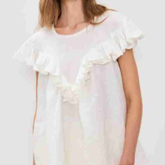Viola Linen Tunic Top