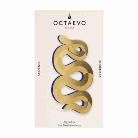 Brass Serpenti Bookmark