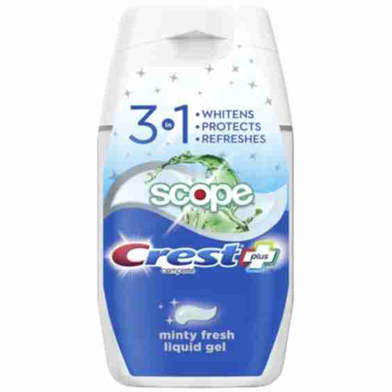 Scope 3-In-1 Whitening Liquid Gel Toothpaste