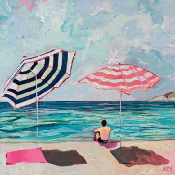 Under the Umbrellas Wall Art