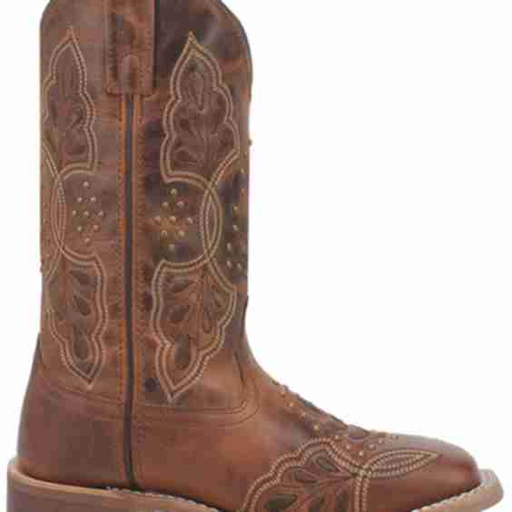 Dionne Western Boots - Broad Square Toe