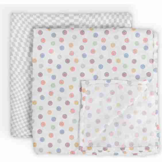 JuJuBe × Studio Oh! Printed Swaddle Blanket Sets (Pack Of 2)