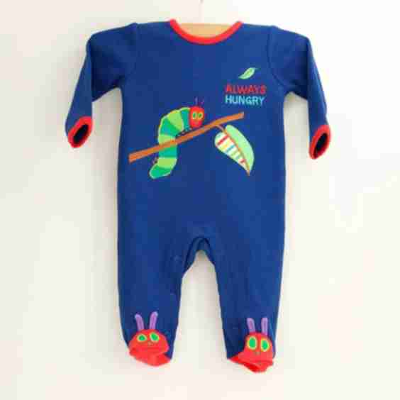 Infant Always Hungry Footsie Romper