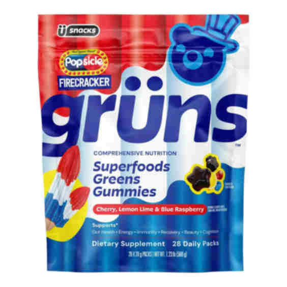 Superfood Gummies Supplements 560g - Popsicle Firecracker - Low Sugar