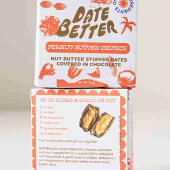 Stuffed Dates, Set of 2 - Peanut Butter Crunch