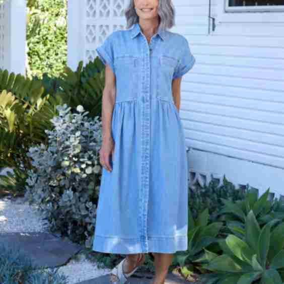Harper Denim Dress
