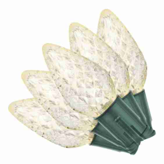 Warm White Super-Bright C9 LED Lights