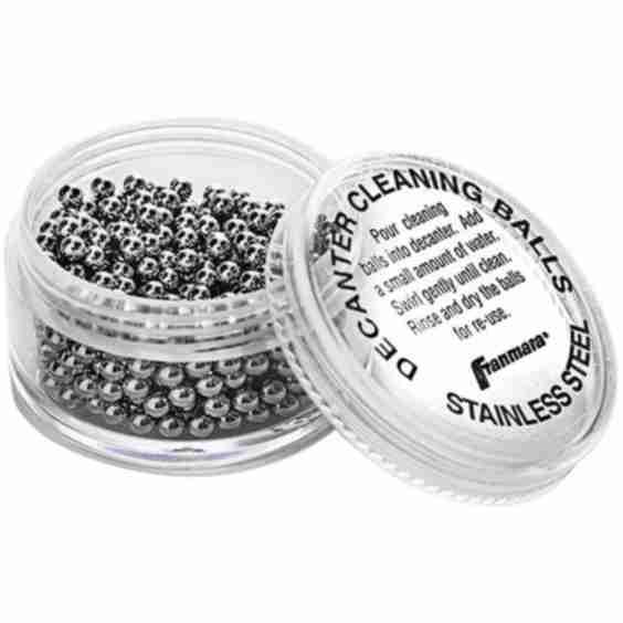 Decanter Cleaning Balls, Stainless Steel, No. 9495