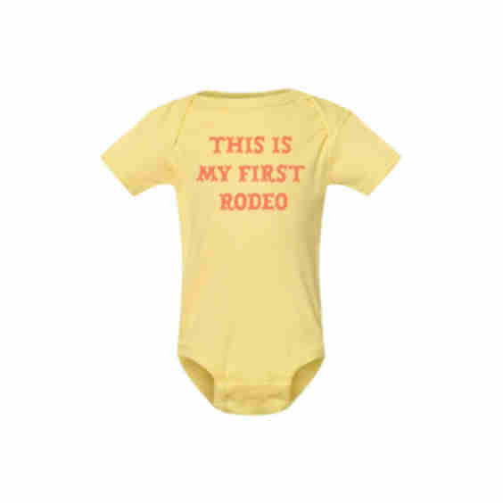 Infants First Rodeo Onesie