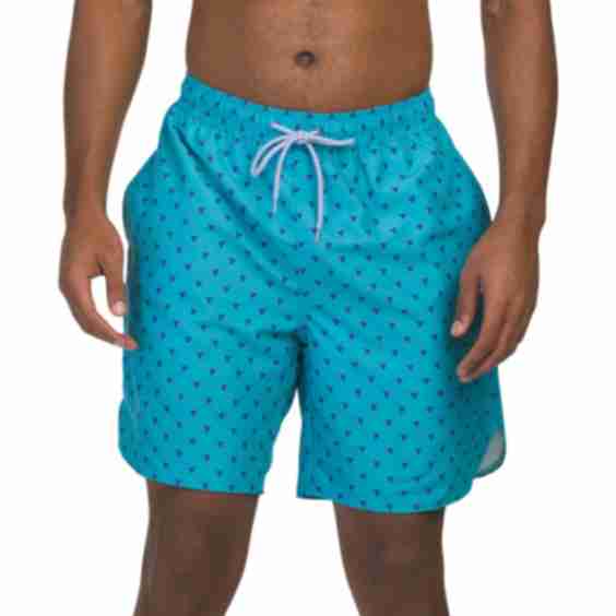 Shark Fins Swim Shorts with Built-in Comfort Liner