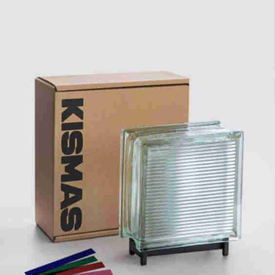 Glass Block Lamp