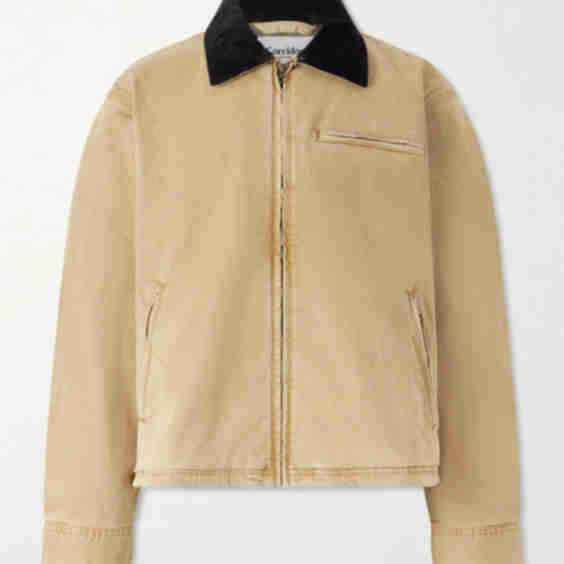 Utility Cotton-Blend Twill Jacket