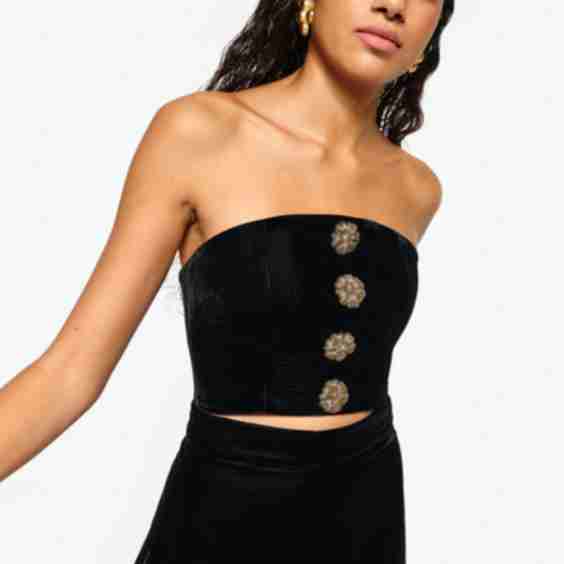 Rosewater House X Couper Gol Sermeh Bustier