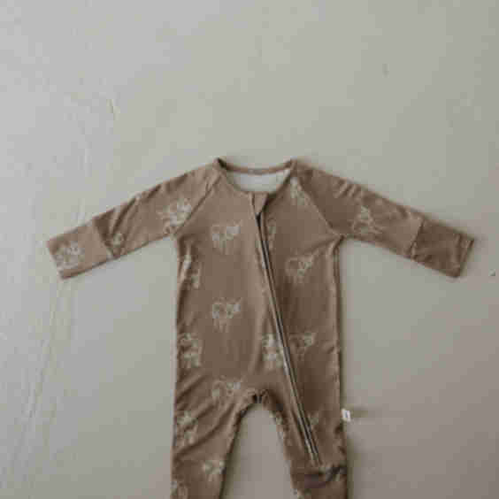 Bamboo Zip Pajamas 