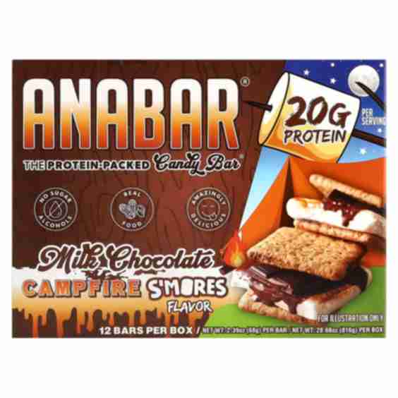 The Protein-Packed Candy Bar - Campfire S'mores