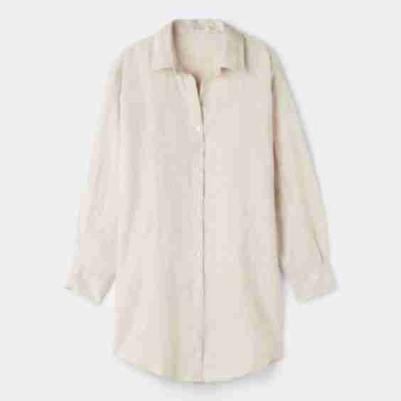 Linen Shirt Dress