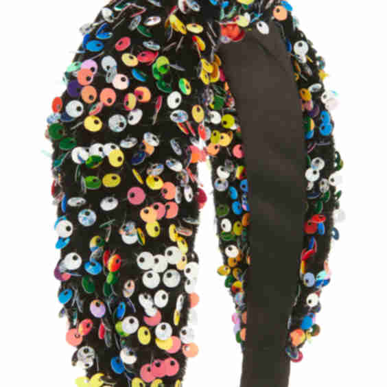  Sequin Knot Headband