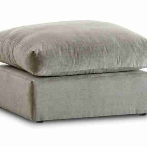 Casper Fabric Footstool/ Pouffe