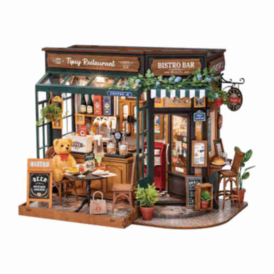 DIY Miniature House Kit - Tipsy Restaurant DG167