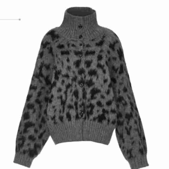 J2905 Leopard Cardigan