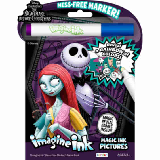 Nightmare Before Christmas Imagine Ink Magic Ink Book