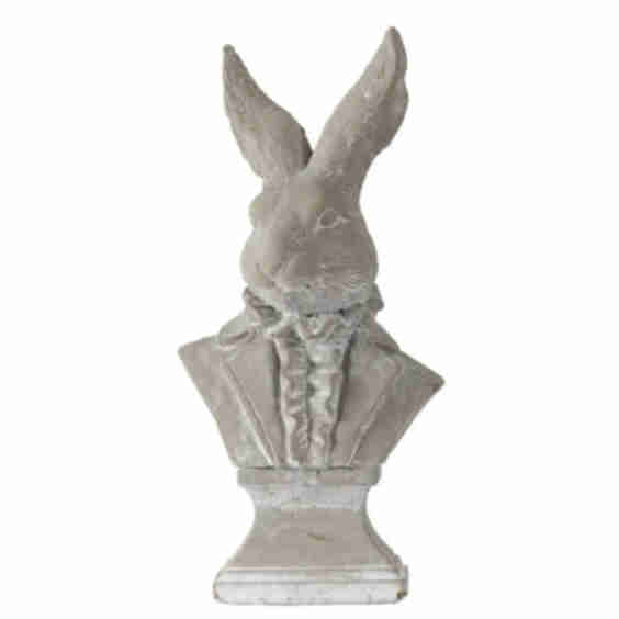 Gentleman Rabbit Bust - Ronald, Dimensions: 9.5cm D X 14cm W X 29cm H Weight: 2kg
