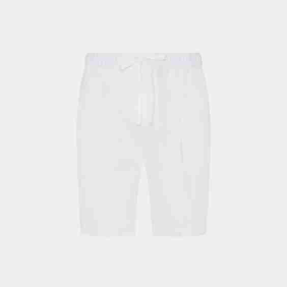 Drawstring Linen Shorts