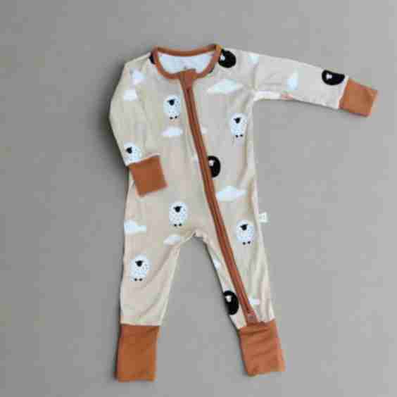 Bamboo Zip Romper