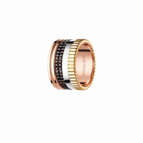 Quatre Classique Large Ring