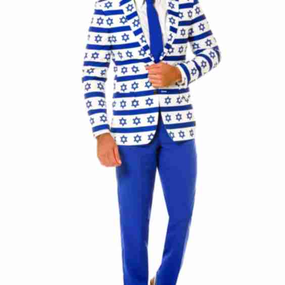 The Rock Star Of David Hanukkah Sweater Suit