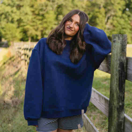 Midnight Mockneck Sweatshirt