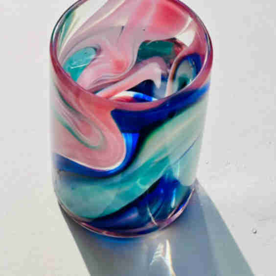 Hand Dyed Kokomo Glass