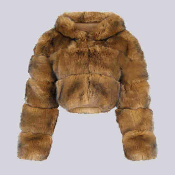 Ever Bloom Faux Fur Jacket
