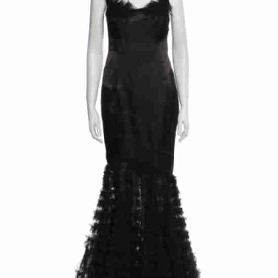 V-Neck Long Dress