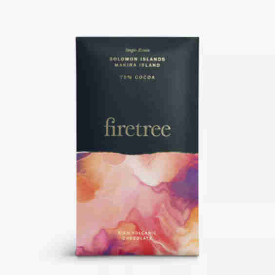 Firetree Solomon Islands Makira Island 75 Cocoa Chocolate Bar 
