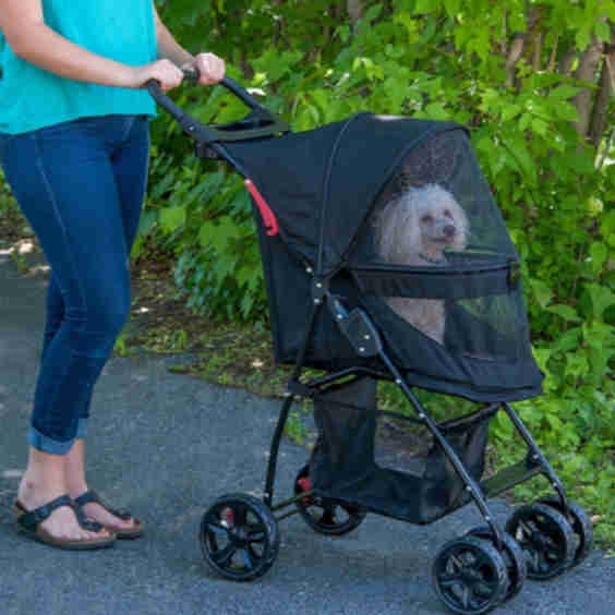 Happy Trails No-Zip Pet Stroller