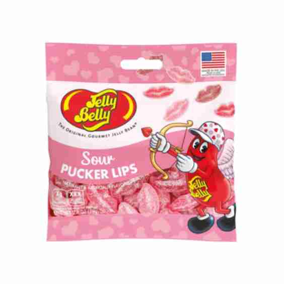 Sour Pucker Lips 10 Lbs Bulk