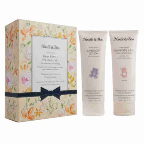 Baby Bath & Massage Gift Set