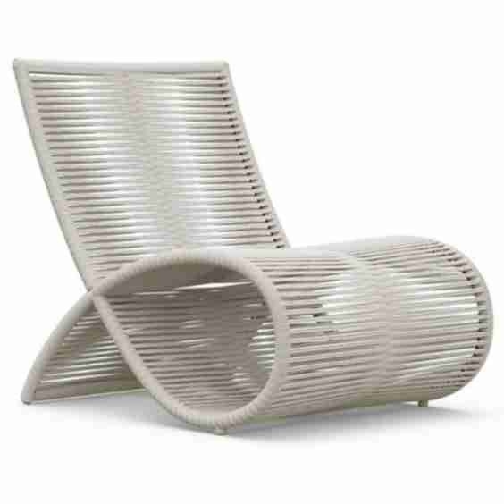 Wave Outdoor Club Chair, Set of 2